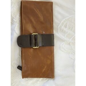 Shira Leah Chicago Clutch Purse Faux Leather NWOT